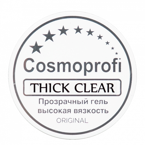 Cosmoprofi  Гель скульптурный Thick Clear, 15 g