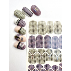 Naildress Slider Design Вязаный маникюр Naildress Slider Design Вязаный маникюр