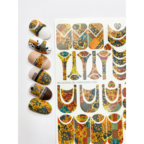 Naildress Slider Design Пэчворк Naildress Slider Design Пэчворк