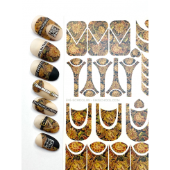 Naildress Slider Design Цветы Индии Naildress Slider Design Цветы Индии
