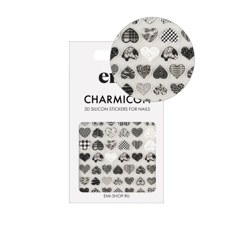 Charmicon 3D Silicone Stickers Любовь