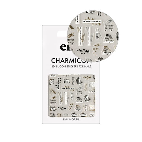 Charmicon 3D Silicone Stickers Любовь