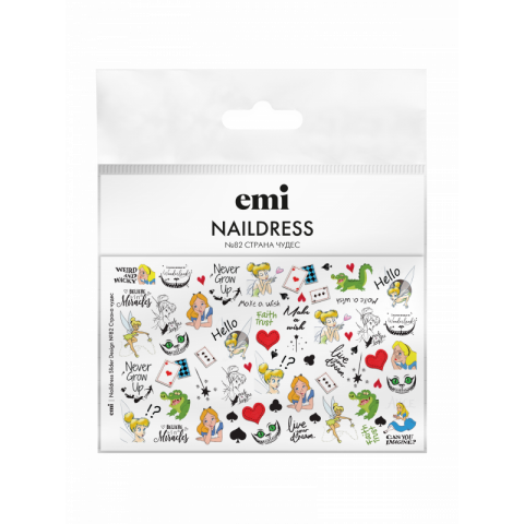 Naildress Slider Design №82 Страна чудес