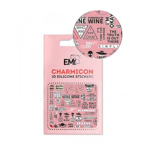 Charmicon 3D Silicone Stickers №141 Street Art Charmicon 3D Silicone Stickers №141 Street Art