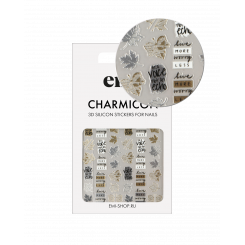 Charmicon 3D Silicone Stickers №243 Кленовые листья