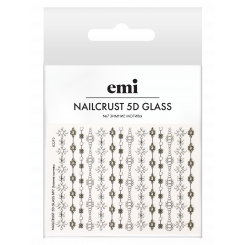 NAILCRUST 5D GLASS №7 Зимние мотивы