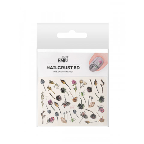 NAILCRUST 5D №21 Осенний букет NAILCRUST 5D №21 Осенний букет