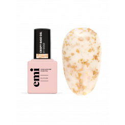 E.MiLac Crispy Base Gel №01 Gold, 9 мл. E.MiLac Crispy Base Gel №01 Gold, 9 мл.