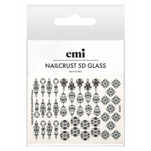 NAILCRUST 5D GLASS №10 Коко
