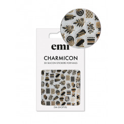 Charmicon 3D Silicone Stickers №187 Акценты