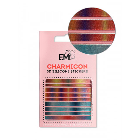 Charmicon 3D Silicone Stickers №102 Линии