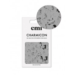 Charmicon 3D Silicone Stickers №172 Скетч