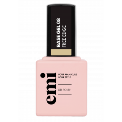 E.MiLac Base Gel Free Edge №08, 9 мл.