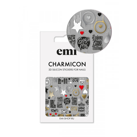 Charmicon 3D Silicone Stickers №168 Значки