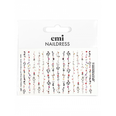 Naildress Slider Design №113 Цепочки цветов