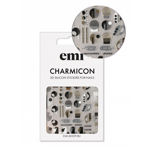 Charmicon 3D Silicone Stickers №239 Баланс