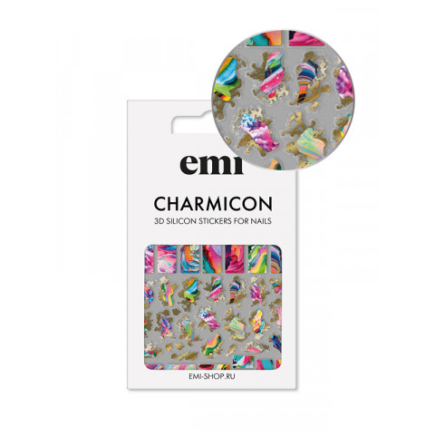 Charmicon 3D Silicone Stickers №166 Аура Charmicon 3D Silicone Stickers №166 Аура