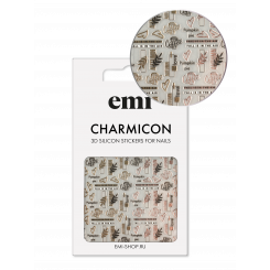 Charmicon 3D Silicone Stickers №219 Уютная осень