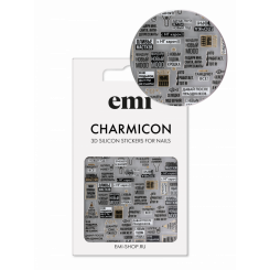 Charmicon 3D Silicone Stickers №202 Танцуют все!