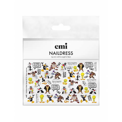 Naildress Slider Design №101 Игра в детство
