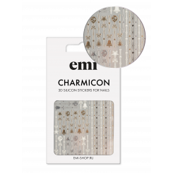 Charmicon 3D Silicone Stickers №226 Новогодний декор Charmicon 3D Silicone Stickers №226 Новогодний декор