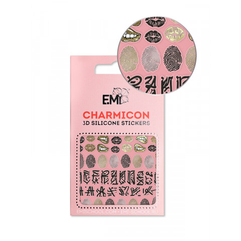 Charmicon 3D Silicone Stickers №146 Отпечатки