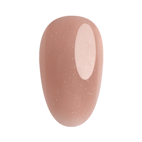 E.MiLac Base Gel Мерцающий бежевый №14, 9 мл
