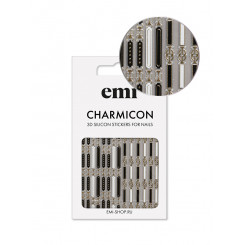 Charmicon 3D Silicone Stickers №156 Ремни