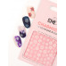 Charmicon 3D Silicone Stickers №150 Снежинки белые
