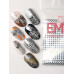 Фольга голографическая Серебряная «Шахматы» 1,5 м.