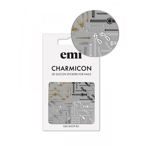 Charmicon 3D Silicone Stickers №170 Молнии