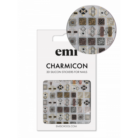 Charmicon 3D Silicone Stickers №193 Элегантность