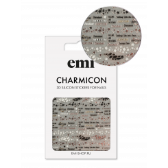 Charmicon 3D Silicone Stickers №217 Звездная пыль