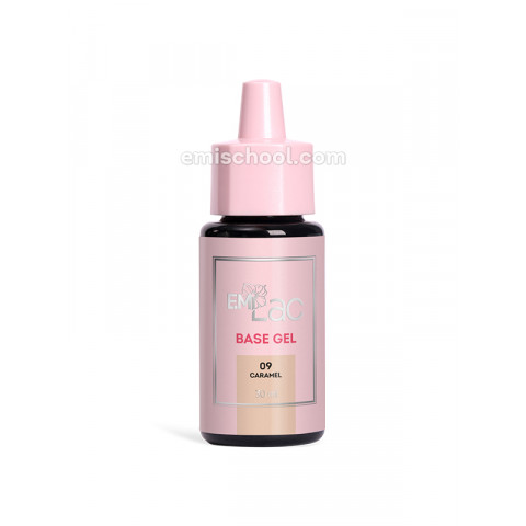 E.MiLac Base Gel Карамель №09, 30 мл. E.MiLac Base Gel Карамель №09, 30 мл.
