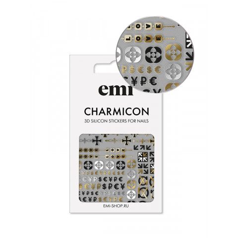 Charmicon 3D Silicone Stickers №174 Значки и символы Charmicon 3D Silicone Stickers №174 Значки и символы
