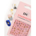 Charmicon 3D Silicone Stickers №151 Снежинки золото/серебро