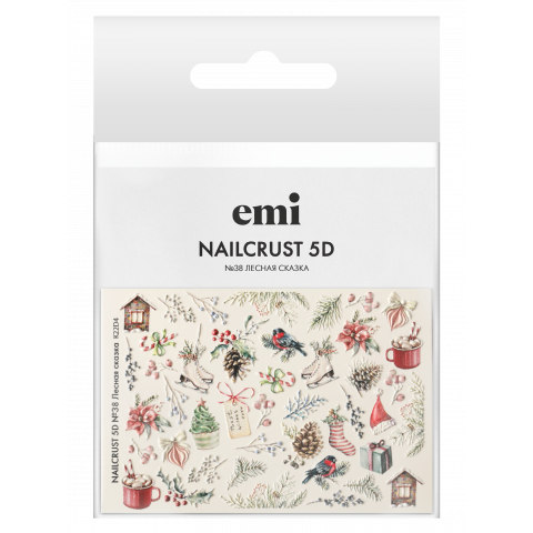 NAILCRUST 5D №38 Лесная сказка