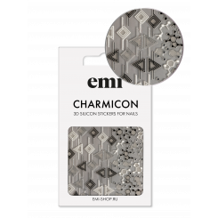 Charmicon 3D Silicone Stickers №198 Футуризм
