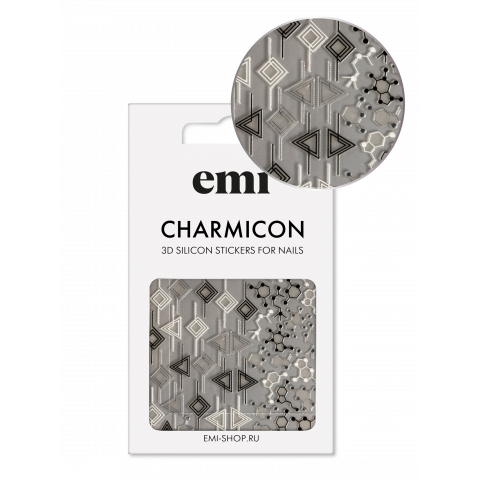 Charmicon 3D Silicone Stickers №198 Футуризм