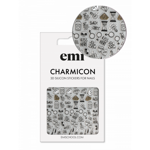 Charmicon 3D Silicone Stickers №189 Своя атмосфера