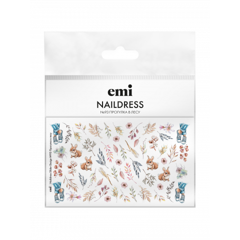 Naildress Slider Design №93 Прогулка в лесу