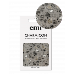 Charmicon 3D Silicone Stickers №232 Путешествия 1