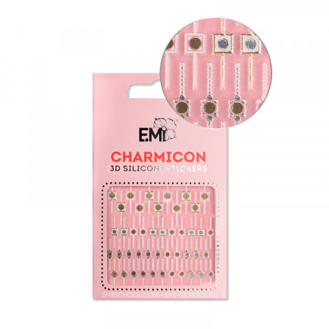 Charmicon 3D Silicone Stickers №106 Цепи