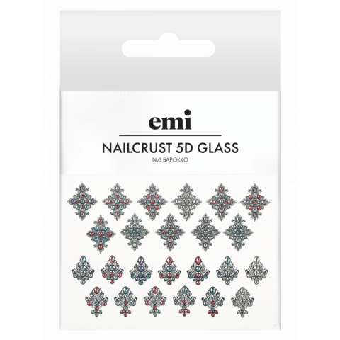 NAILCRUST 5D GLASS №3 Барокко