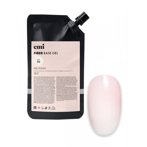 E.MiLac Fiber Base Gel Milk №2, 100 мл.
