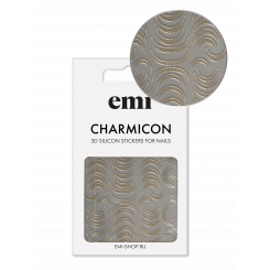 Charmicon 3D Silicone Stickers №215 Лунулы точки