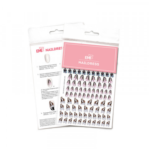 Naildress Slider Design №24 Fashion Lady Naildress Slider Design №24 Fashion Lady
