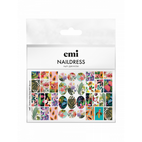 Naildress Slider Design №91 Джунгли