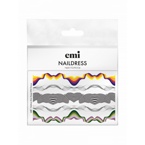 Naildress Slider Design №85 Полосы Naildress Slider Design №85 Полосы