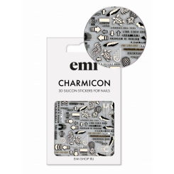 Charmicon 3D Silicone Stickers №213 Мысли